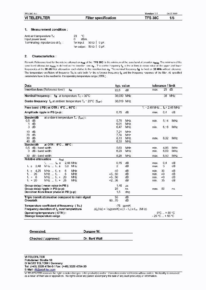 TFS38C_1324589.PDF Datasheet