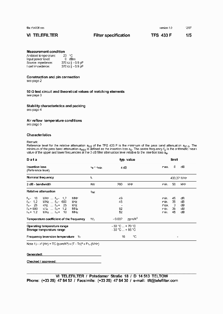 TFS433F_1324613.PDF Datasheet