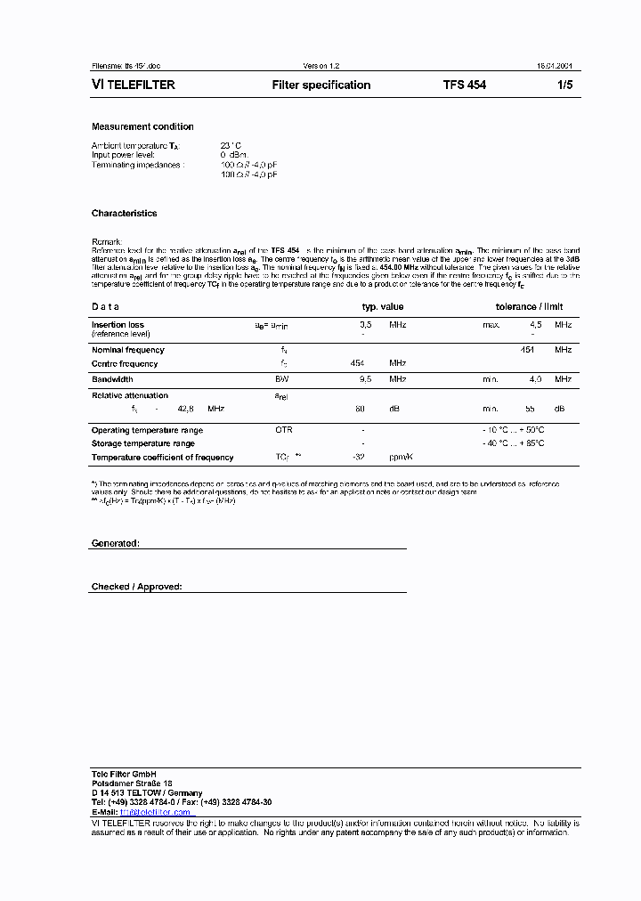 TFS454_1324629.PDF Datasheet