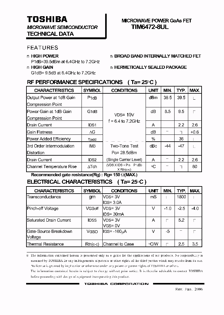 TIM6472-8UL_1325177.PDF Datasheet