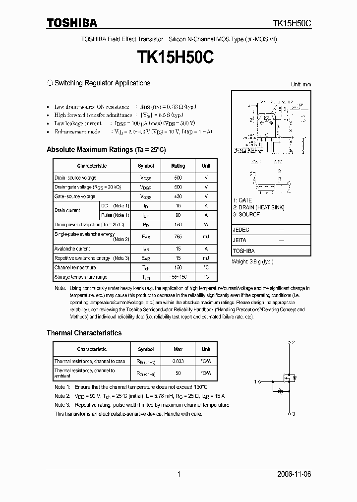 TK15H50C_1325594.PDF Datasheet