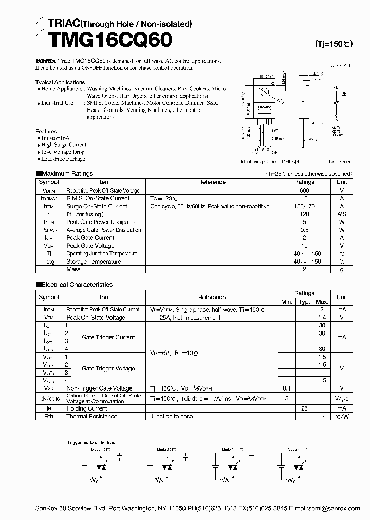 TMG16CQ60_1327009.PDF Datasheet