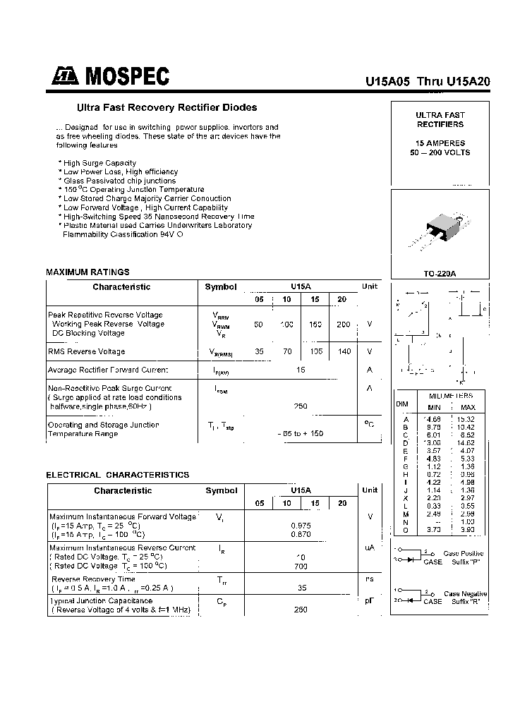 U15A20_1330049.PDF Datasheet