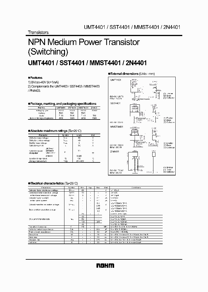 UMT4401_1331529.PDF Datasheet