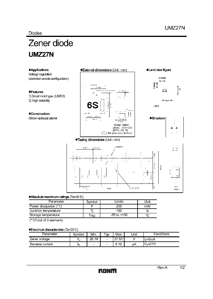 UMZ27N1_1147814.PDF Datasheet