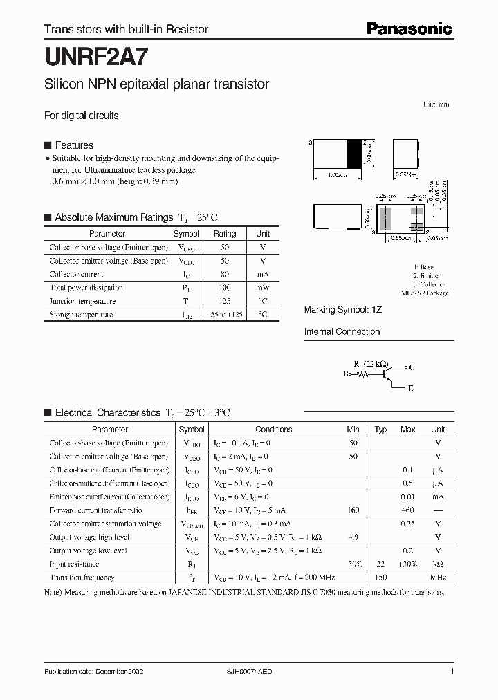 UNRF2A7_1331635.PDF Datasheet