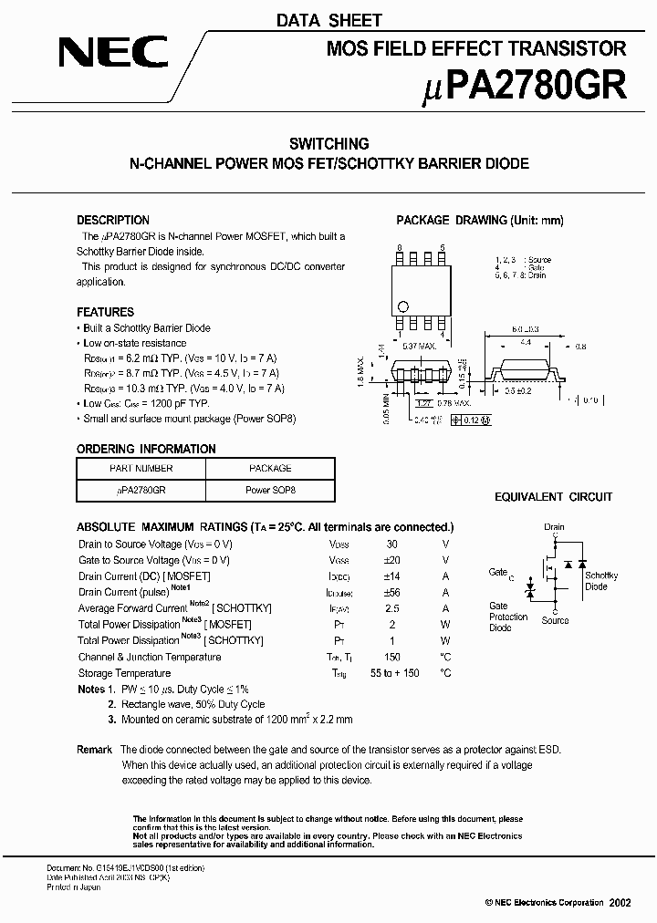 UPA2780GR_1331779.PDF Datasheet