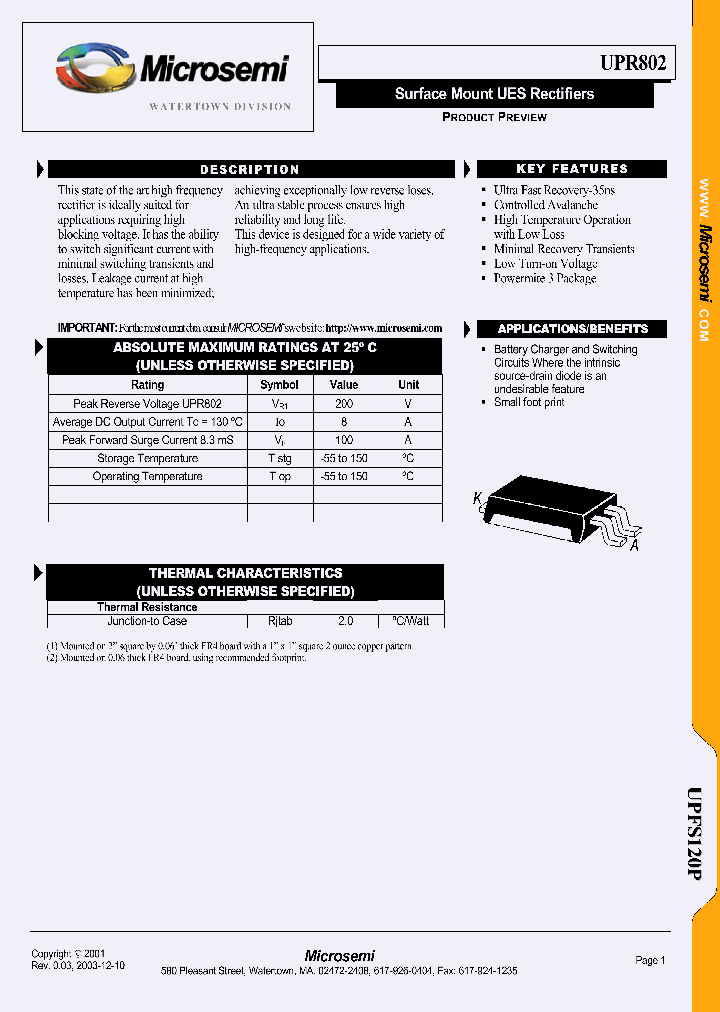 UPR802_1332729.PDF Datasheet