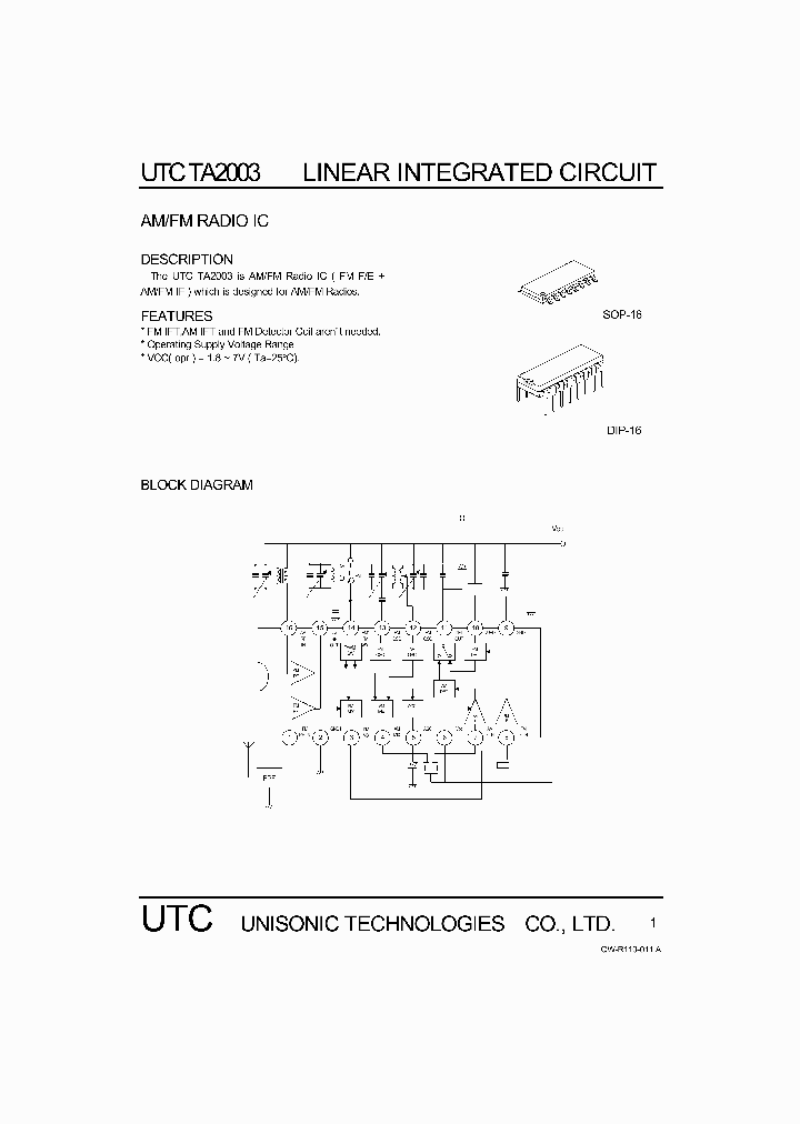 UTCTA2003_1333146.PDF Datasheet