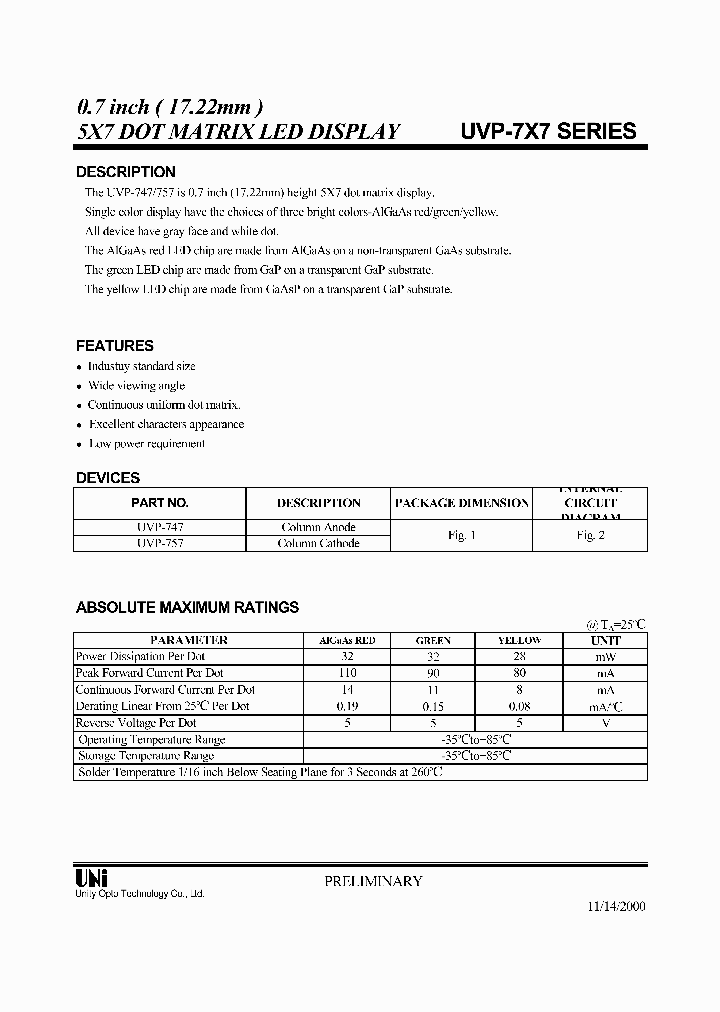 UVP-7X7_1333206.PDF Datasheet