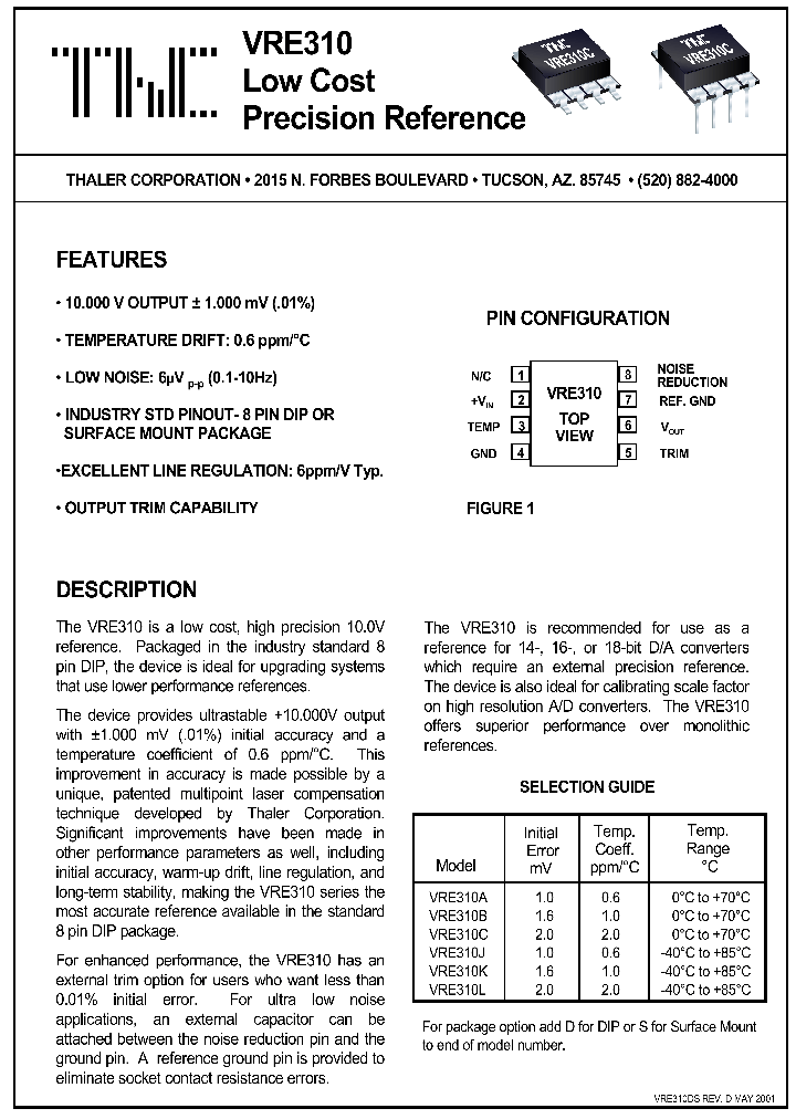 VRE310L_1334957.PDF Datasheet