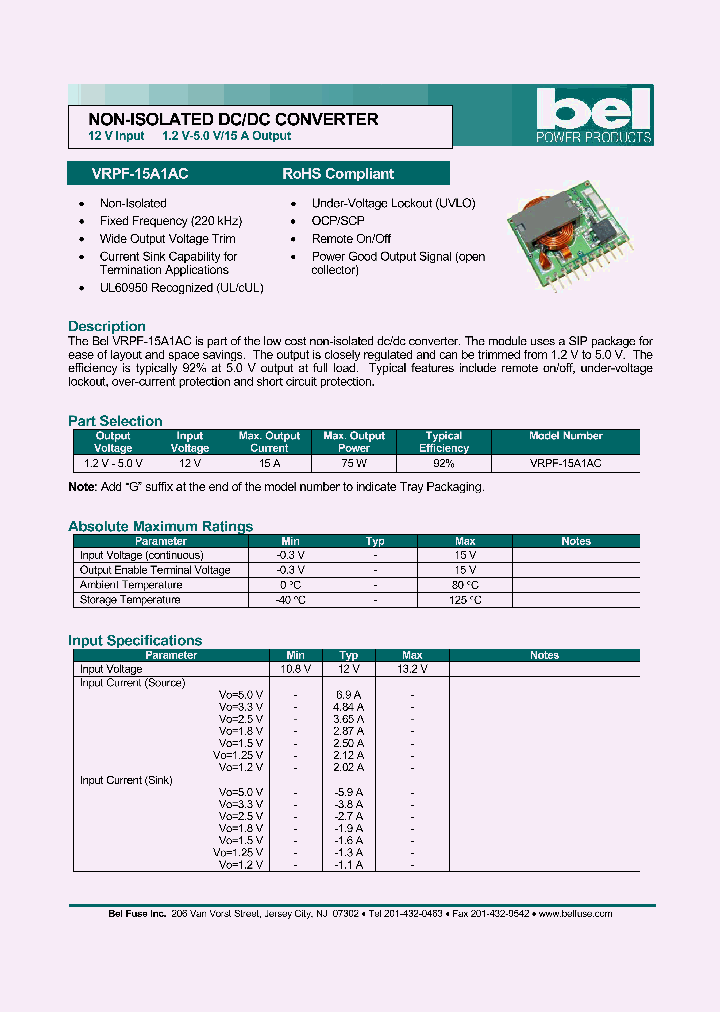 VRPF-15A1AC_1334974.PDF Datasheet