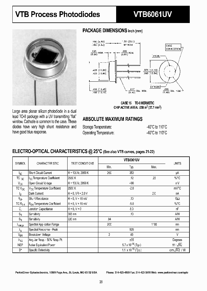 VTB6061UV_1335172.PDF Datasheet Download --- IC-ON-LINE