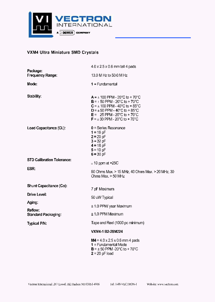VXM4_1335335.PDF Datasheet