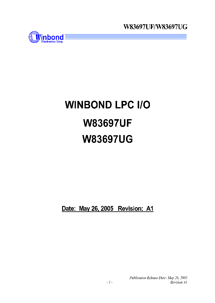 W83697UG_1335786.PDF Datasheet