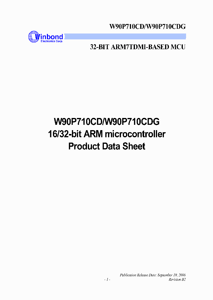W90P710CD_1058806.PDF Datasheet