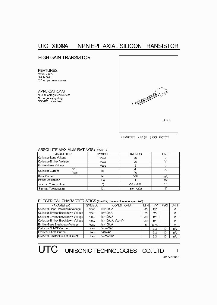 X1049A_1337043.PDF Datasheet