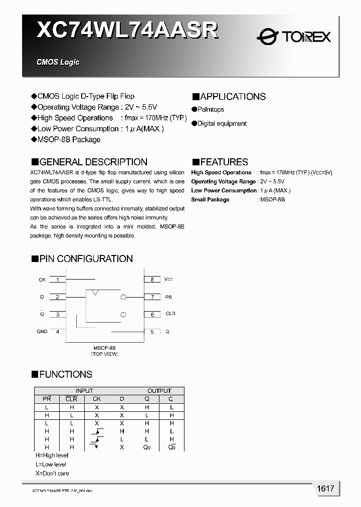 XC74WL74AASR_1133811.PDF Datasheet