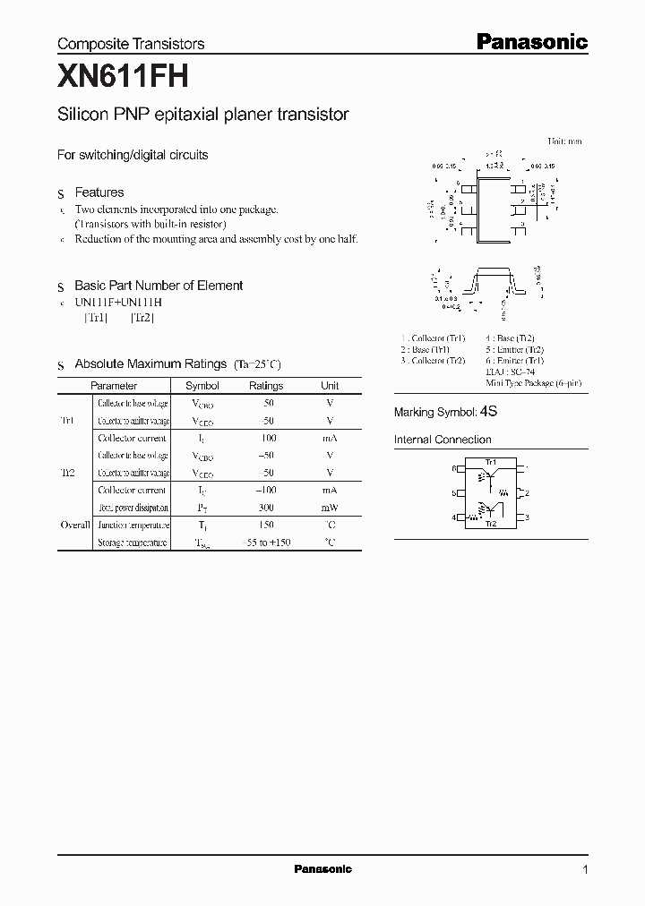 XN611FH_1337940.PDF Datasheet