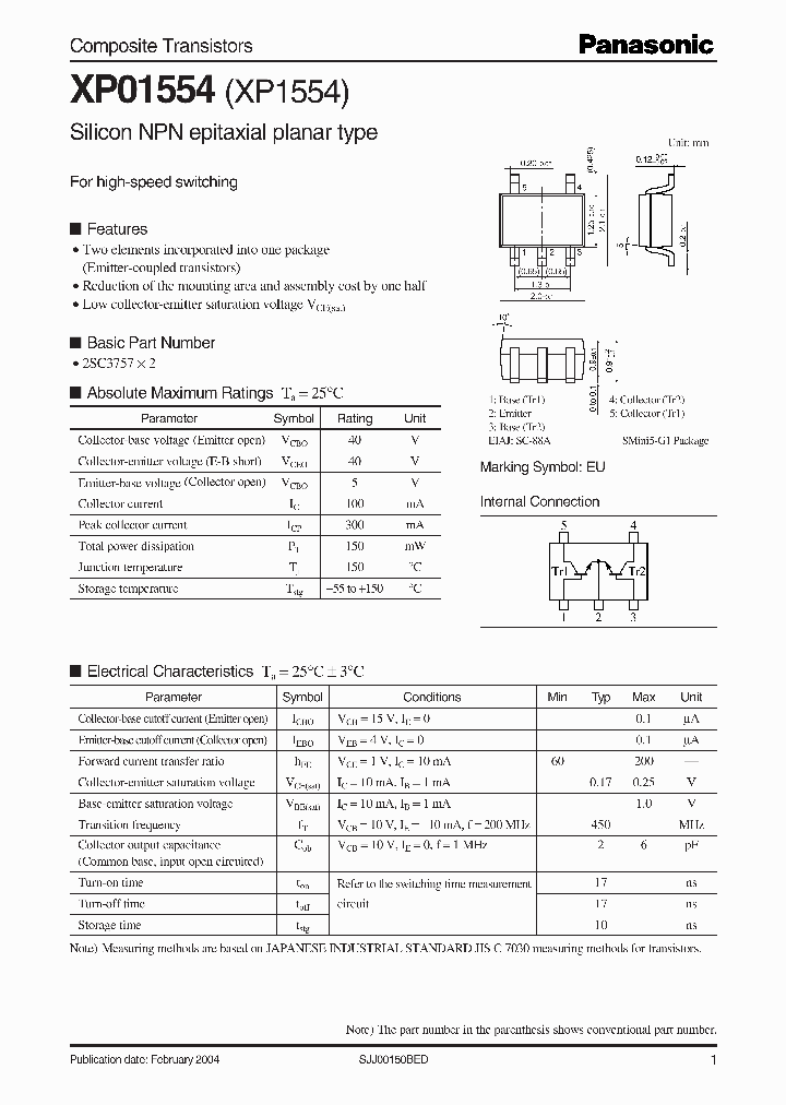 XP01554_1157045.PDF Datasheet