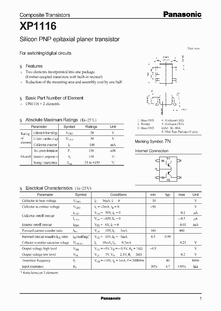 XP1116_1159686.PDF Datasheet