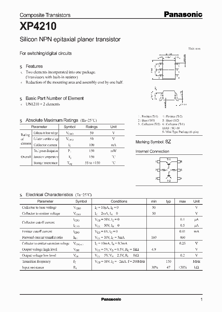 XP4210_1338086.PDF Datasheet Download --- IC-ON-LINE