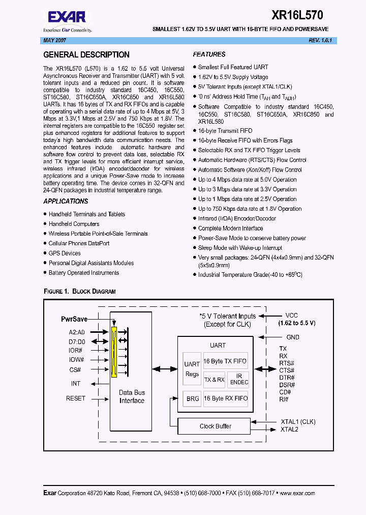 XR16L57007_1338174.PDF Datasheet