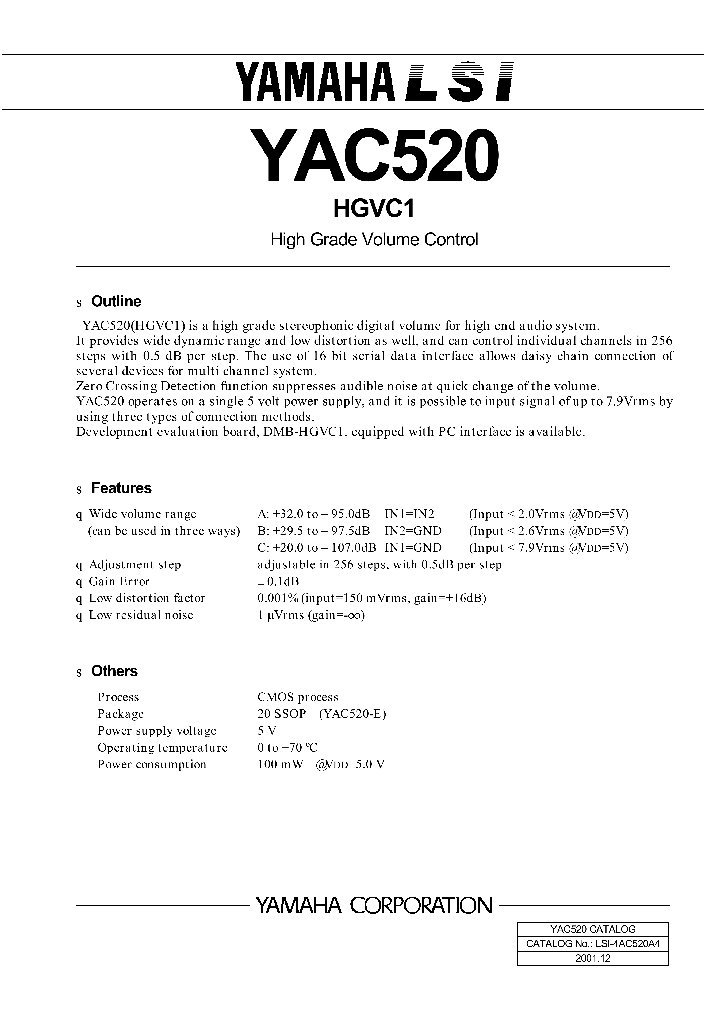 YAC520_1338576.PDF Datasheet