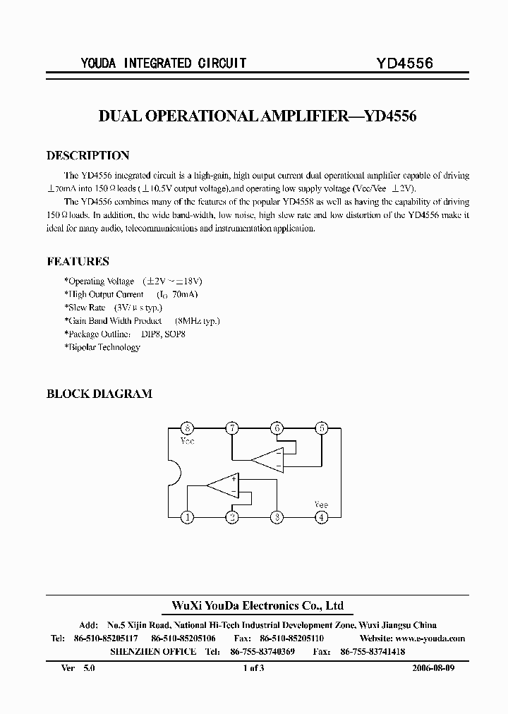 YD4556_1104056.PDF Datasheet