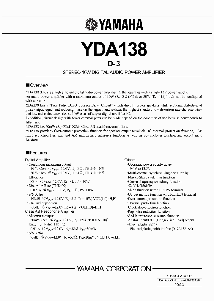 YDA138_1182345.PDF Datasheet