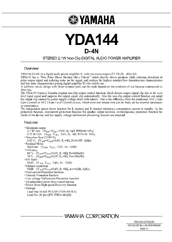 YDA144_1183281.PDF Datasheet