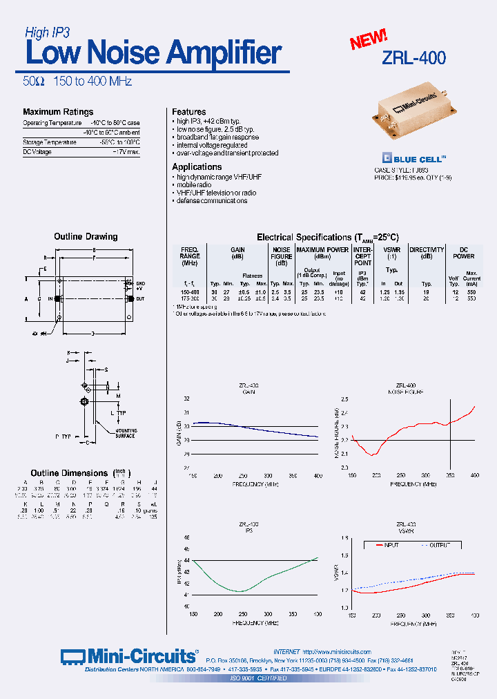 ZRL-400_1339449.PDF Datasheet