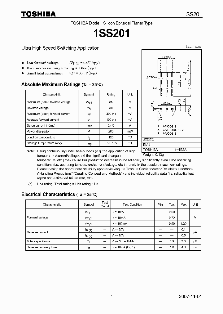 1SS20107_4126411.PDF Datasheet