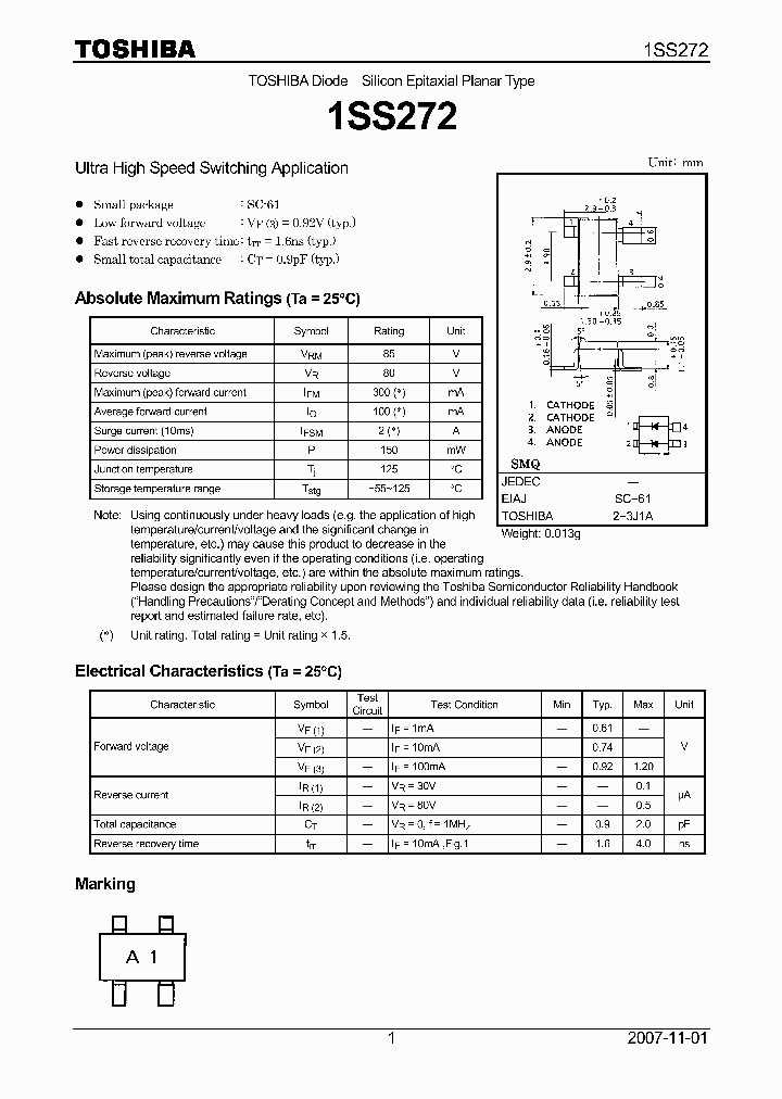 1SS27207_4107521.PDF Datasheet