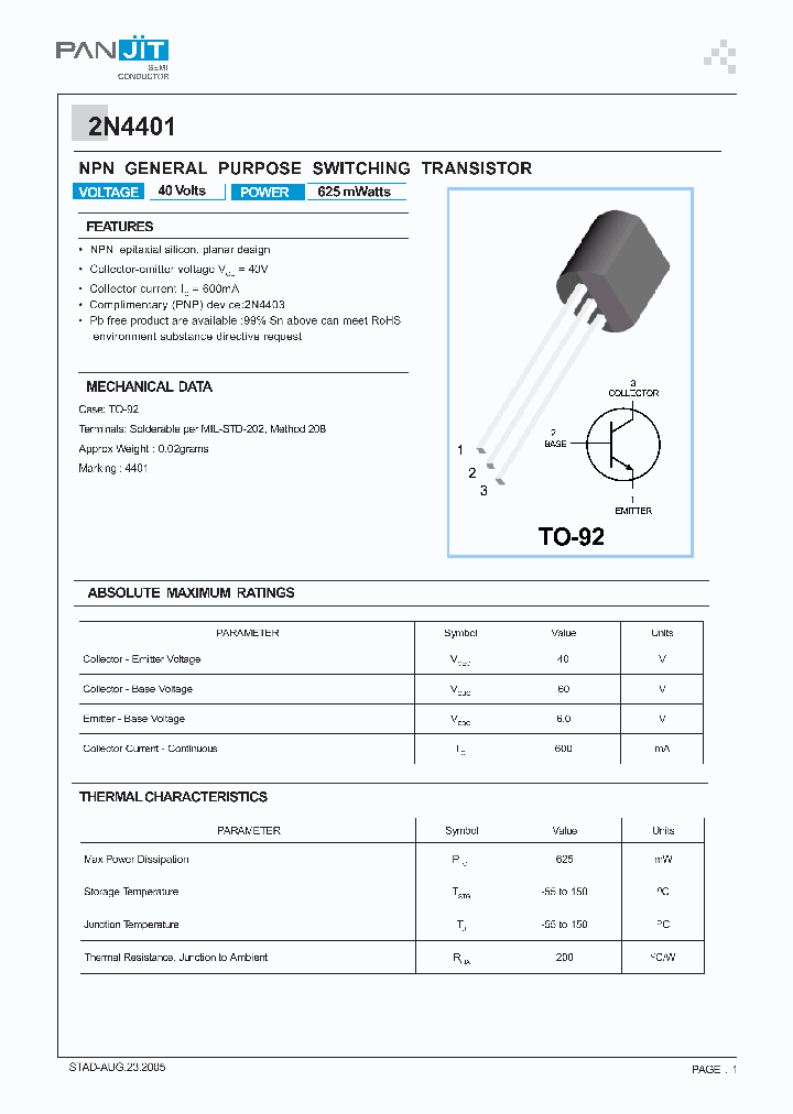 2N4401_4100106.PDF Datasheet