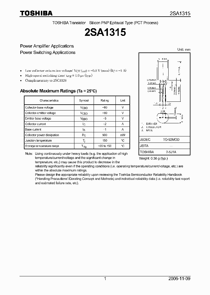 2SA131507_4124662.PDF Datasheet