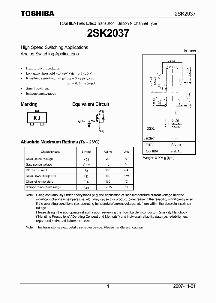 2SK203707_4111744.PDF Datasheet