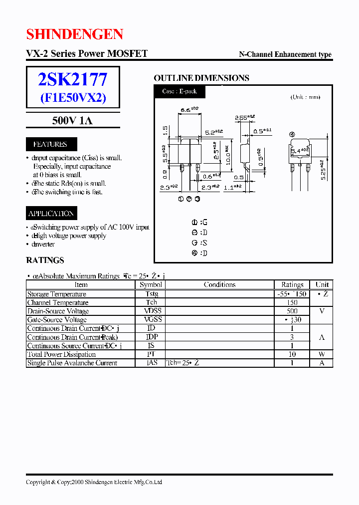 2SK2177_4104353.PDF Datasheet