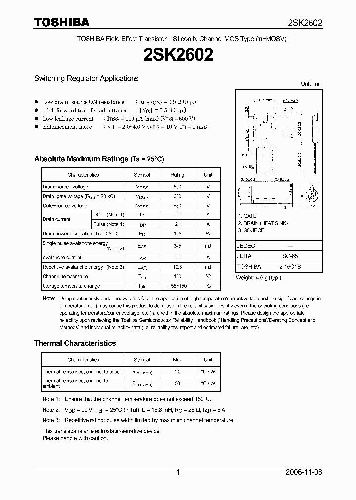 2SK260206_4125733.PDF Datasheet