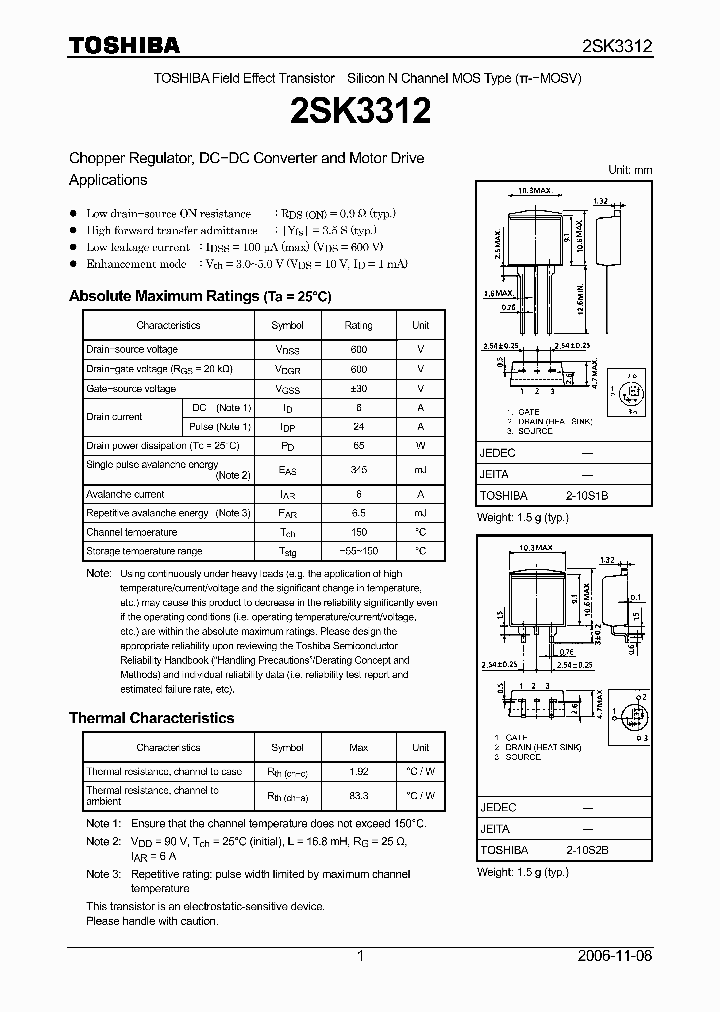 2SK3312_4125585.PDF Datasheet