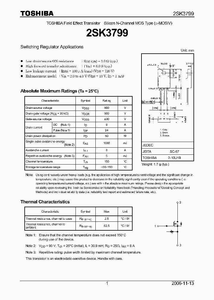 2SK3799_4114272.PDF Datasheet