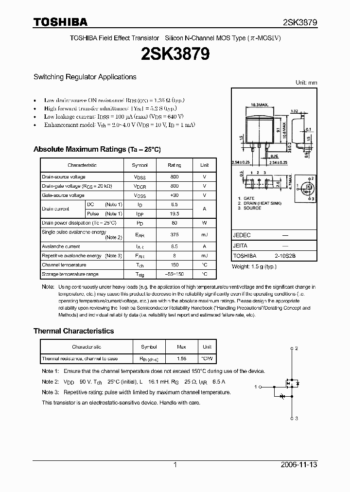 2SK3879_4125437.PDF Datasheet