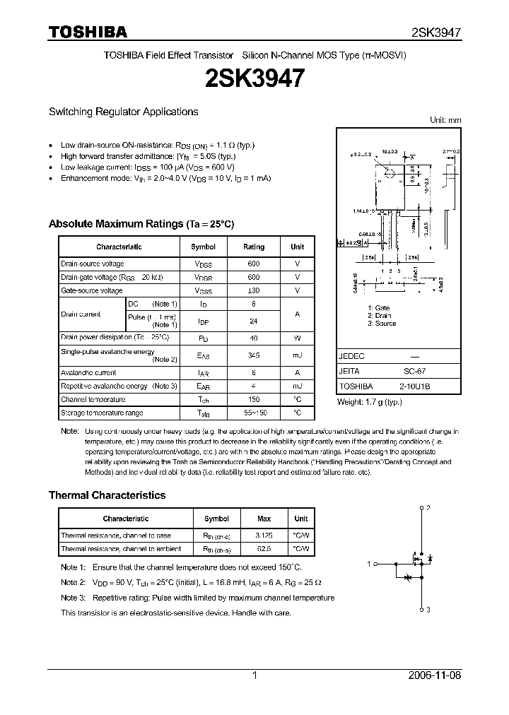 2SK3947_4125434.PDF Datasheet