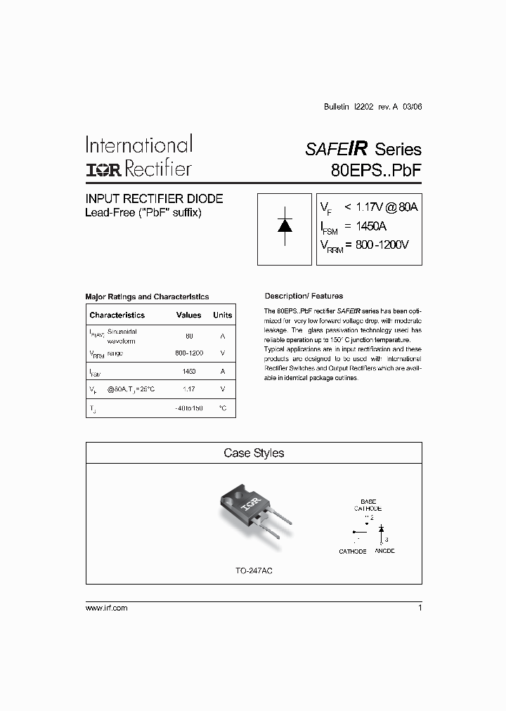 80EPSPBF_4145055.PDF Datasheet