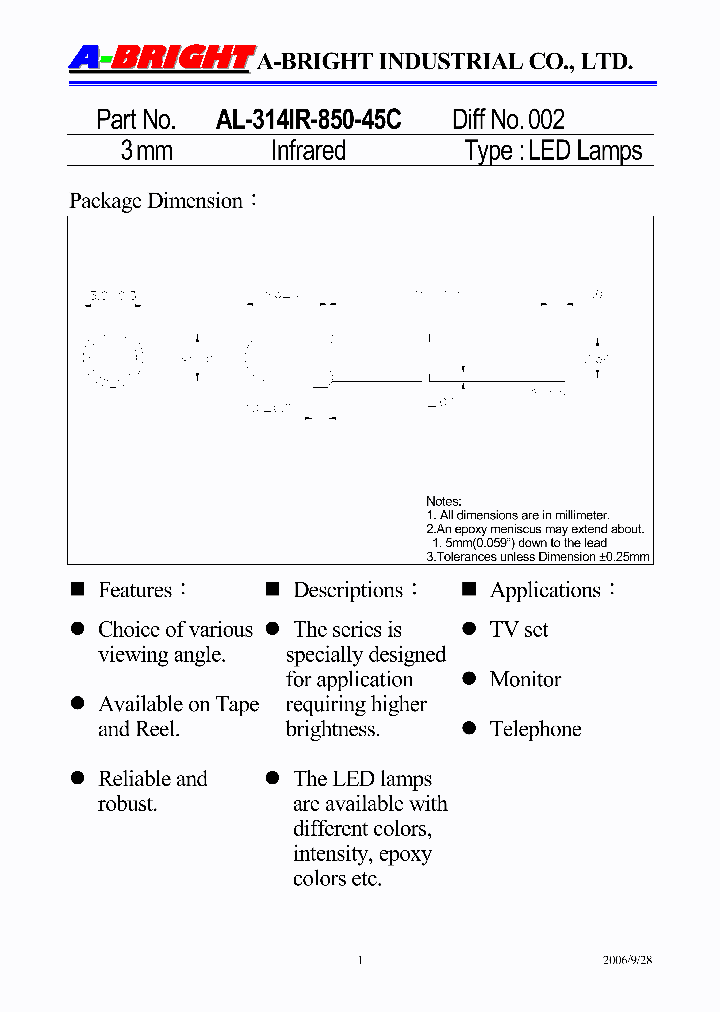 AL-314IR-850-45C_4144377.PDF Datasheet