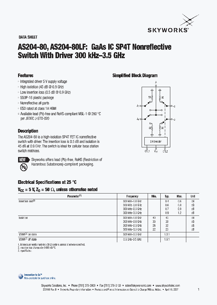 AS204-80LF_4111078.PDF Datasheet