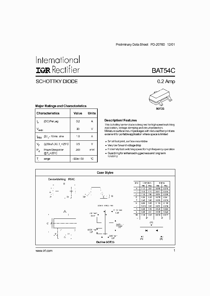 BAT54C_4106106.PDF Datasheet