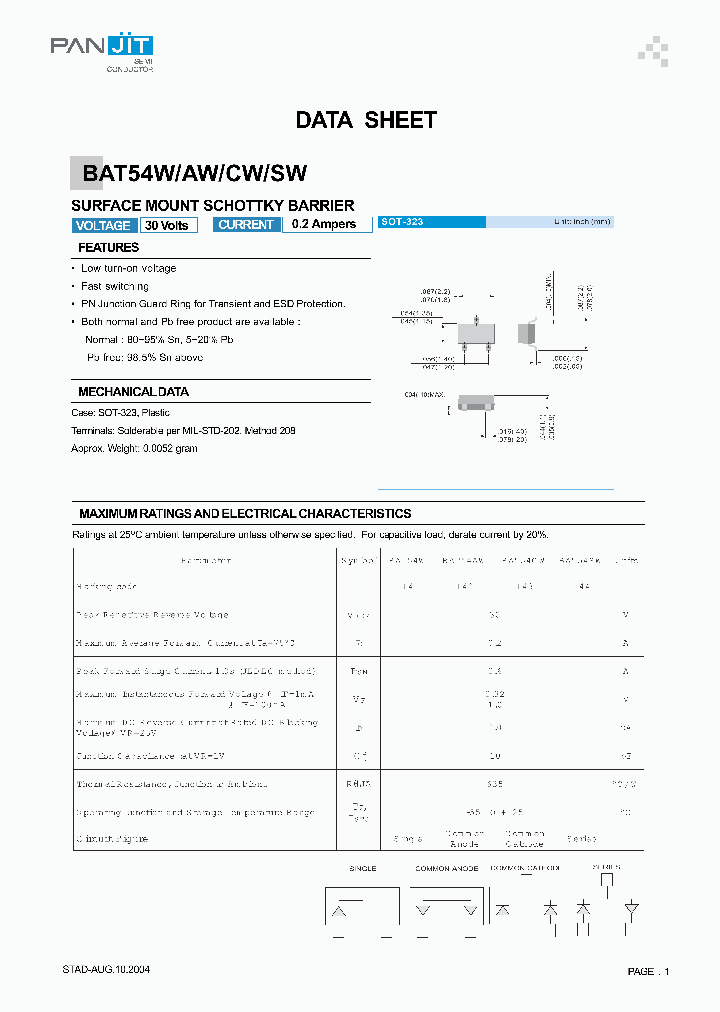 BAT54W04_4120872.PDF Datasheet