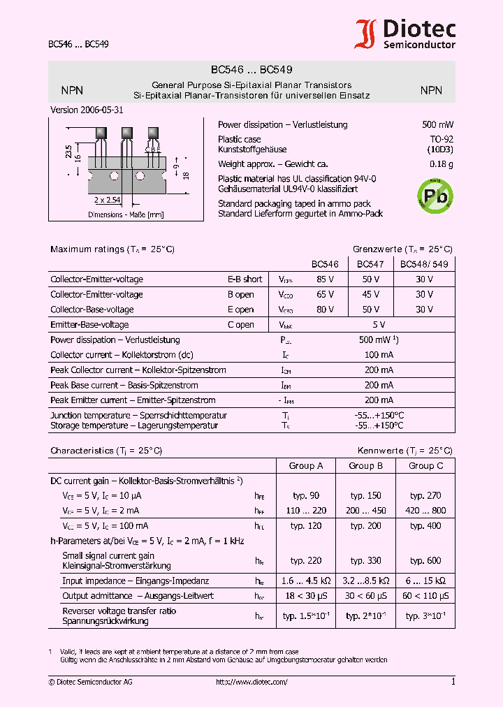 BC547_4112574.PDF Datasheet Download