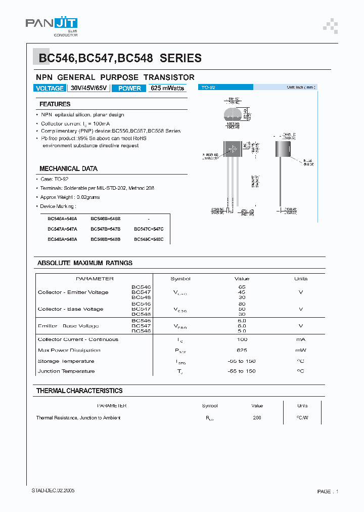 BC548C_4101853.PDF Datasheet